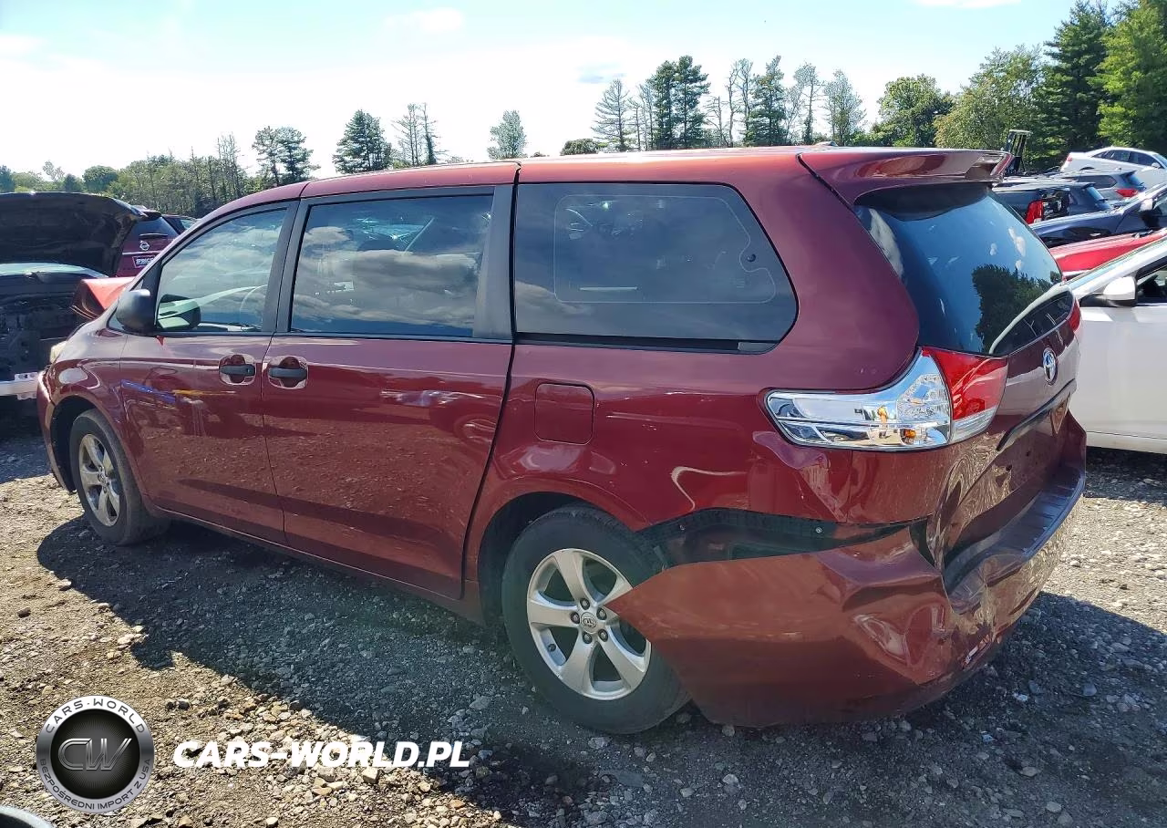 2013 Toyota Sienna L 7-Passenger VIN:5TDZK3DC1DS316937 - 2