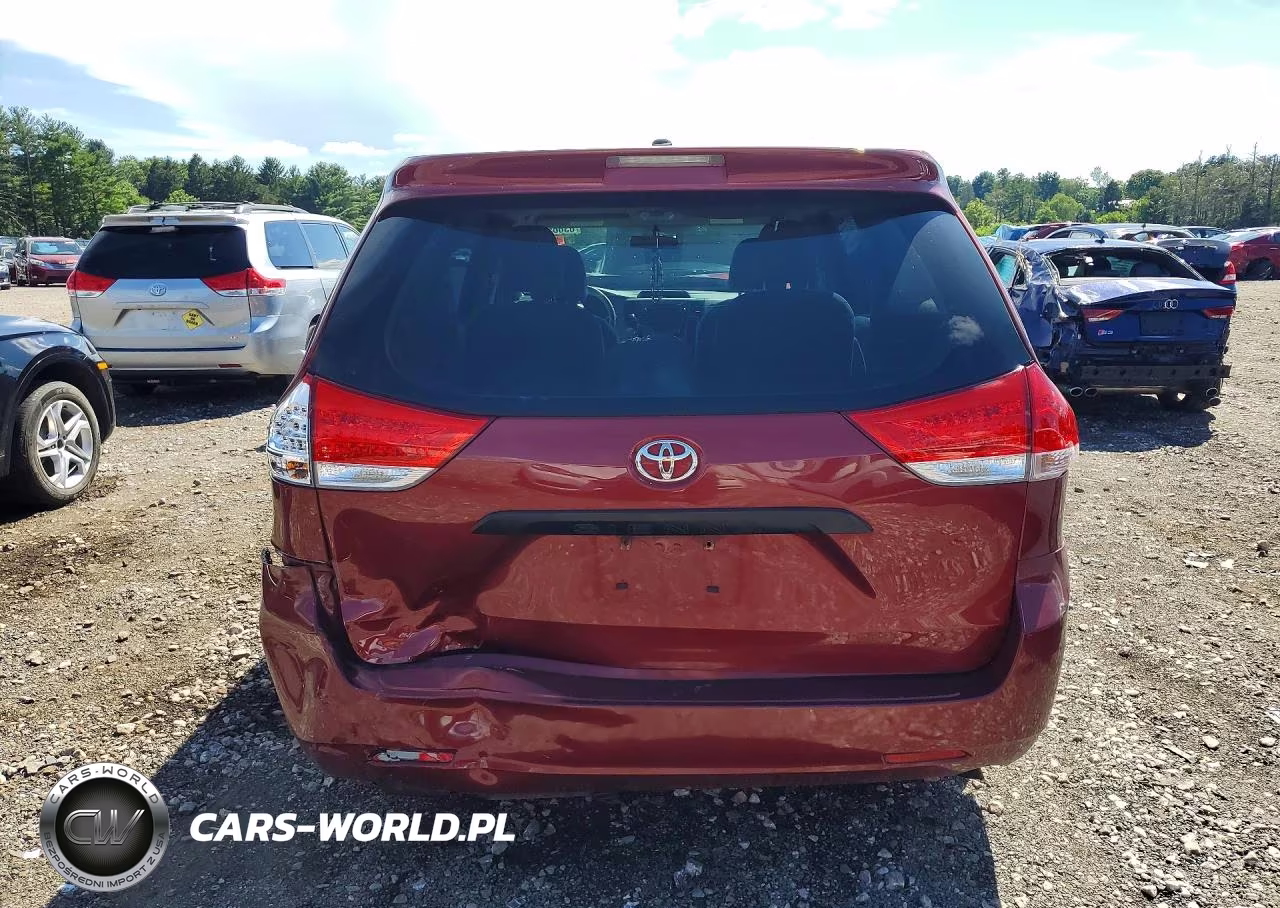 2013 Toyota Sienna L 7-Passenger VIN:5TDZK3DC1DS316937 - 6