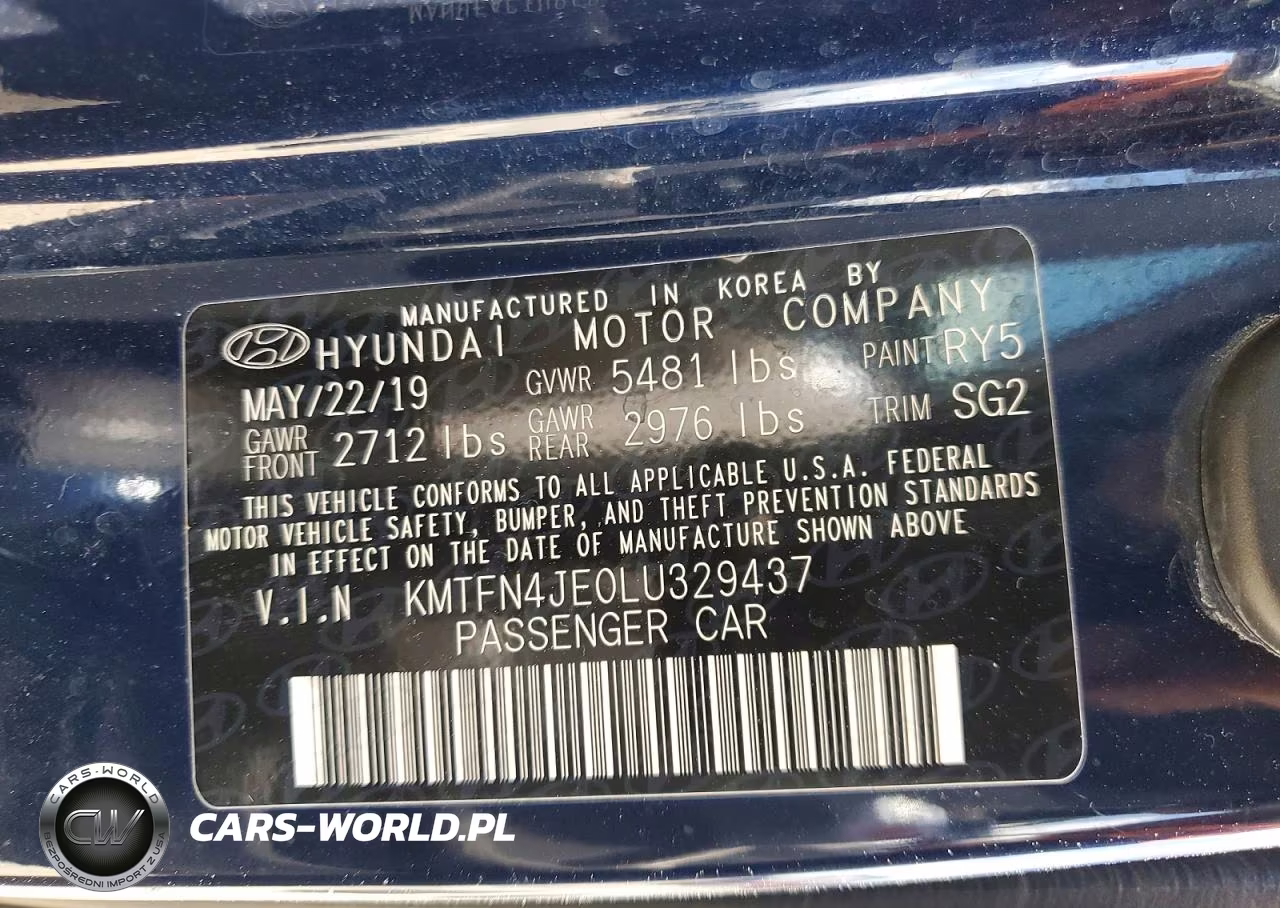 2020 Genesis G80 3.8 VIN:KMTFN4JE0LU329437 - 12