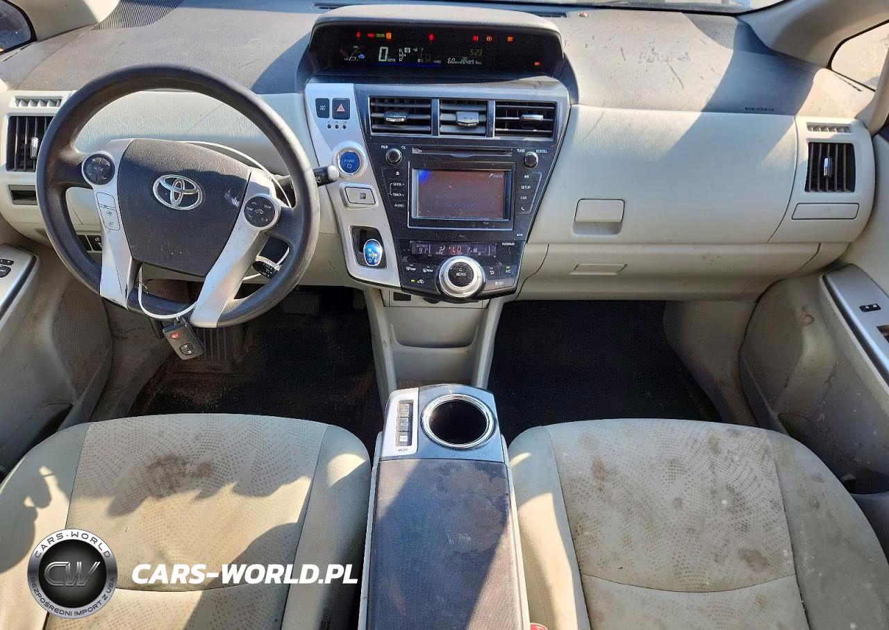 2013 Toyota Prius V Two VIN:JTDZN3EU6D3265919 - 8