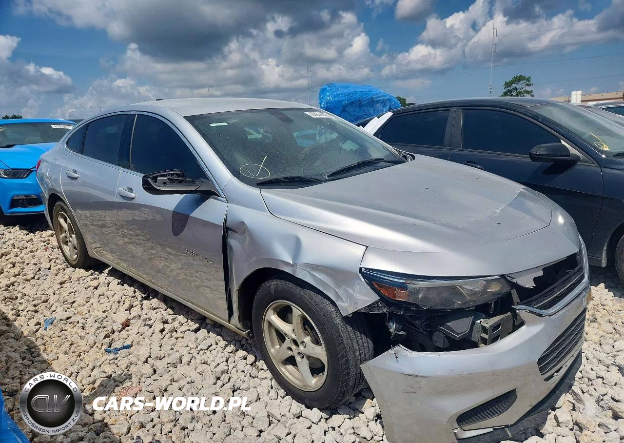 2017 Chevrolet Malibu Ls VIN:1G1ZB5ST8HF130177 - 4