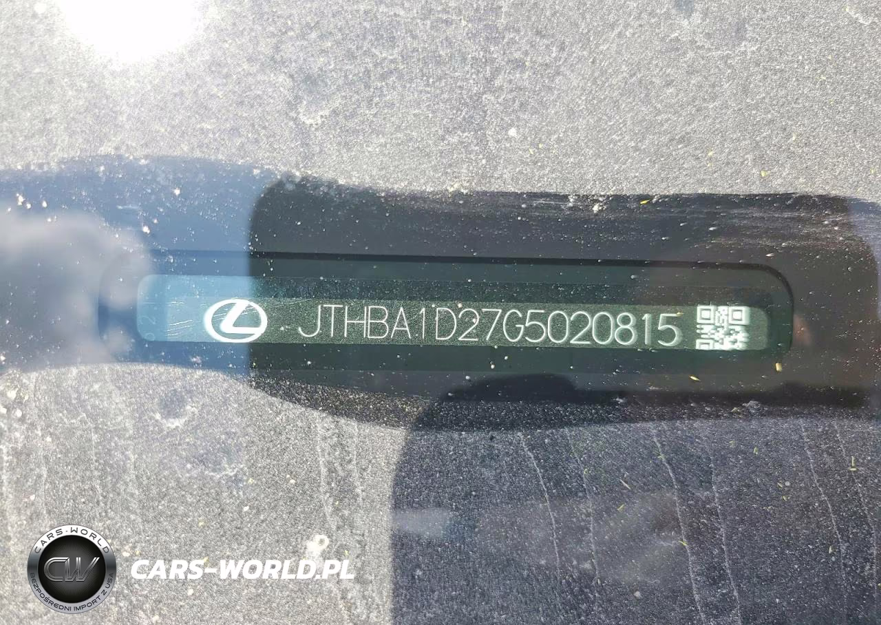 2016 Lexus Is 200T VIN:JTHBA1D27G5020815 - 12