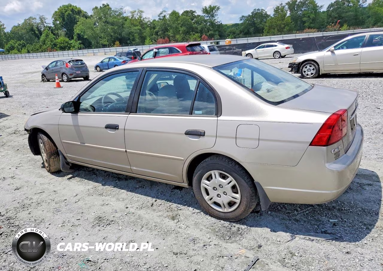 2001 Honda Civic Lx VIN:1HGES16581L013380 - 2