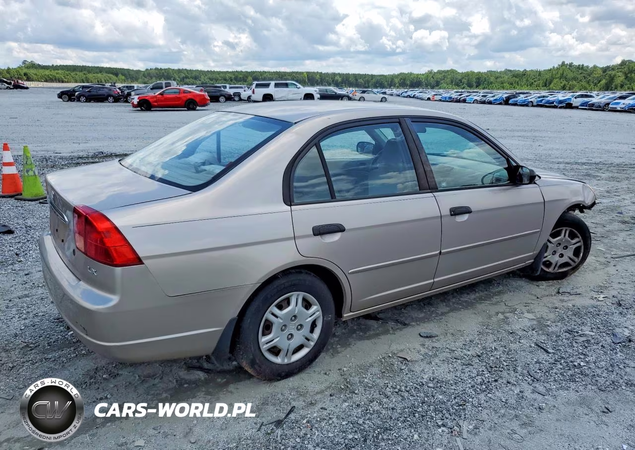 2001 Honda Civic Lx VIN:1HGES16581L013380 - 3