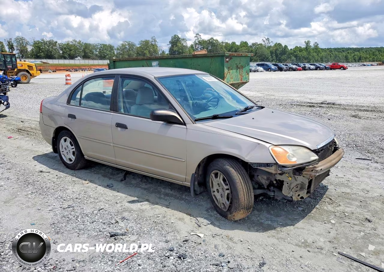 2001 Honda Civic Lx VIN:1HGES16581L013380 - 4