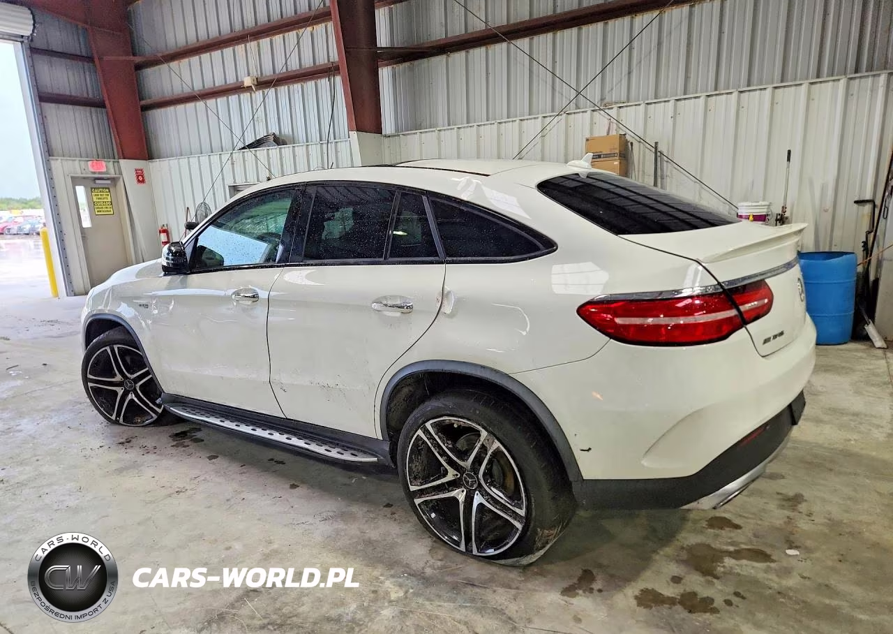 2017 Mercedes-Benz Gle Coupe 43 Amg VIN:4JGED6EB5HA083949 - 2