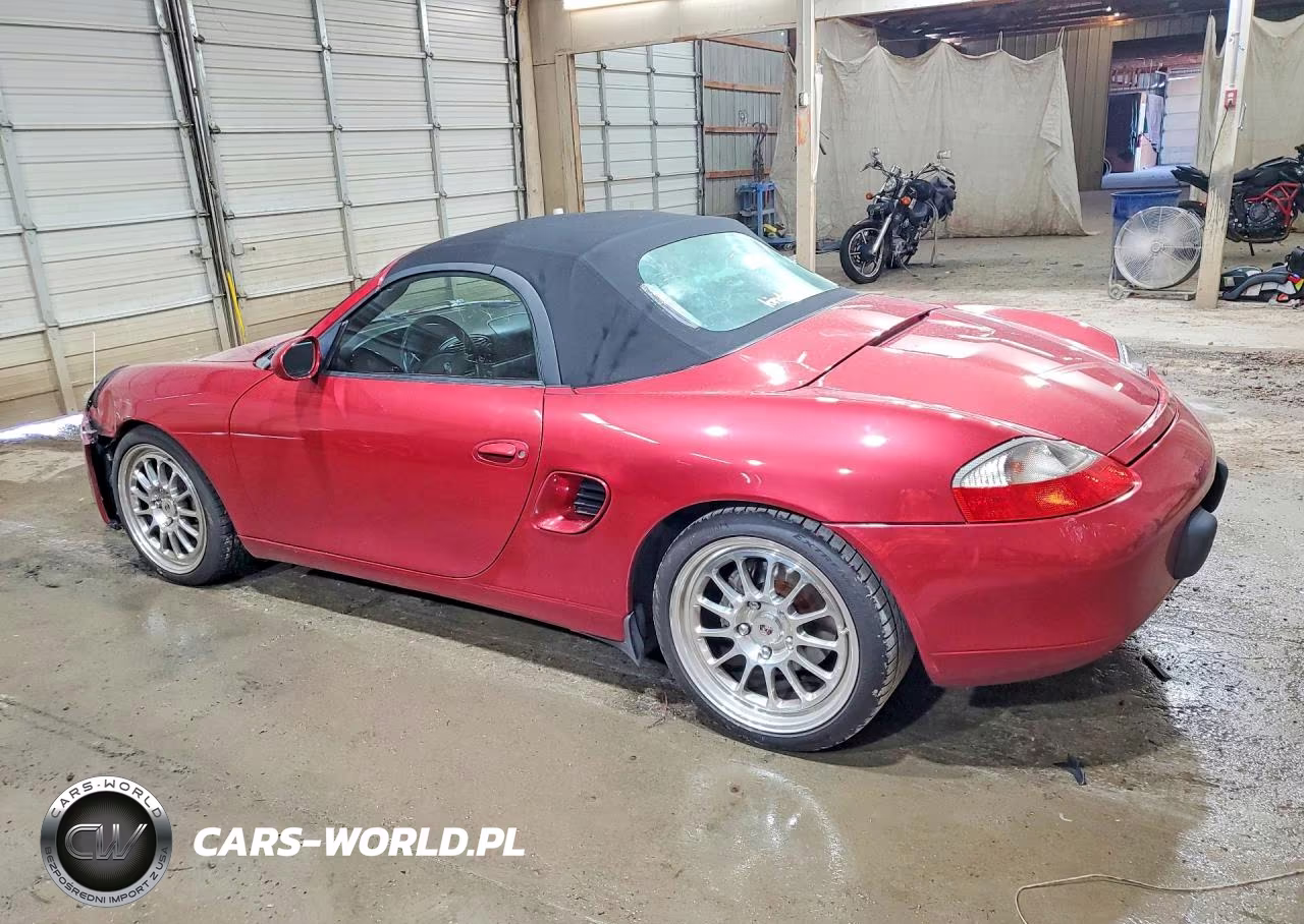 2001 Porsche Boxster VIN:WP0CA29851U625339 - 2