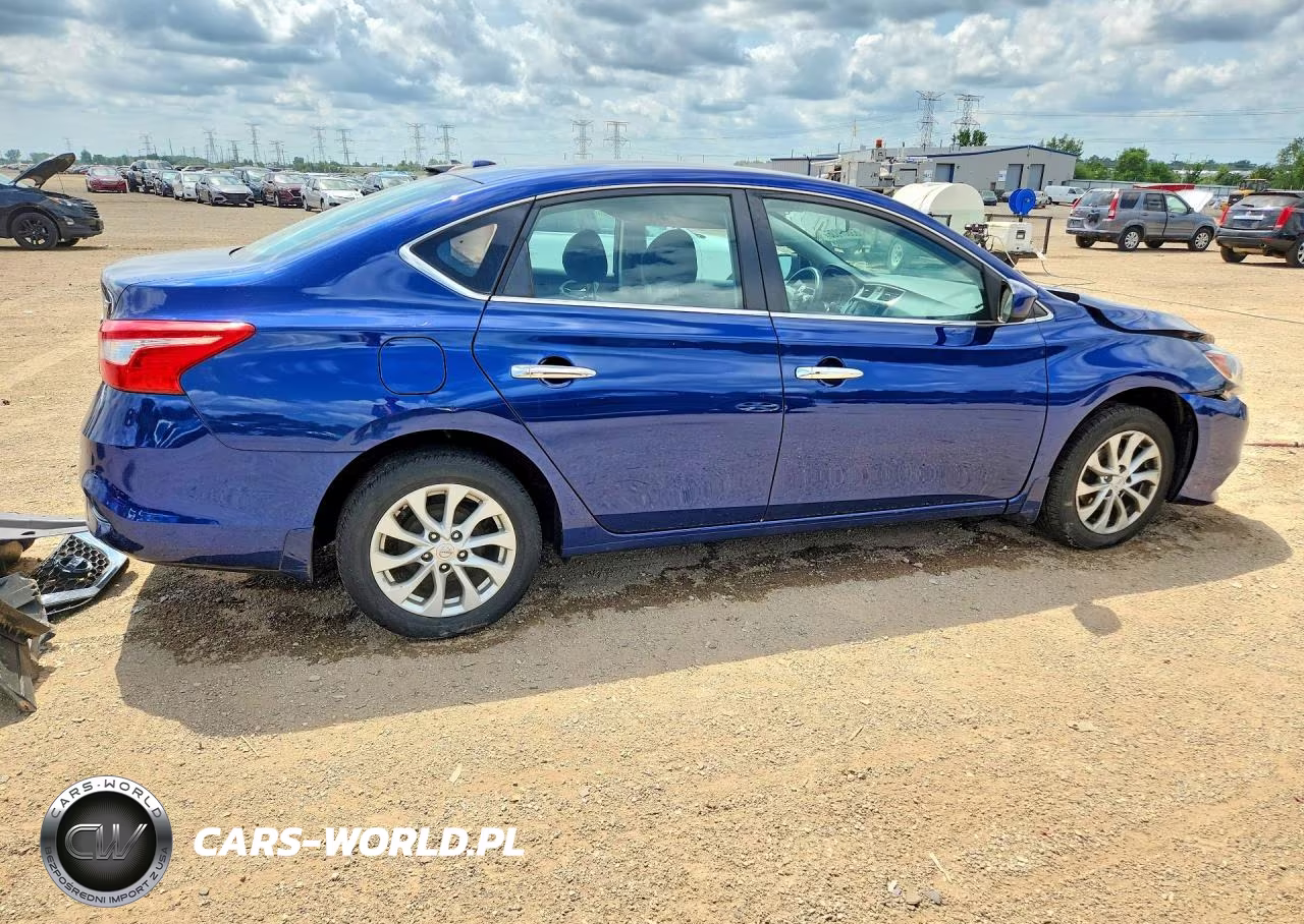 2019 Nissan Sentra Sv VIN:3N1AB7AP6KY455904 - 3