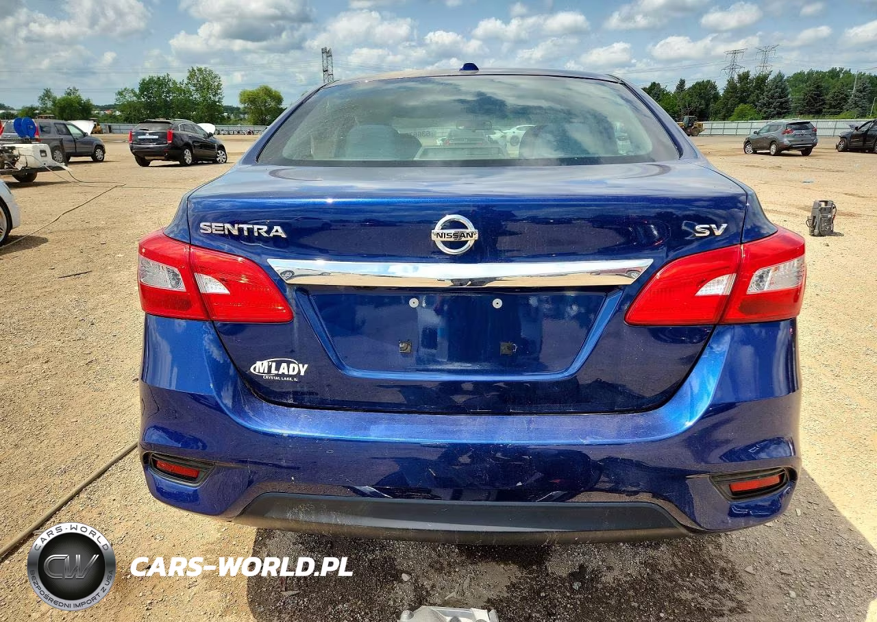 2019 Nissan Sentra Sv VIN:3N1AB7AP6KY455904 - 6