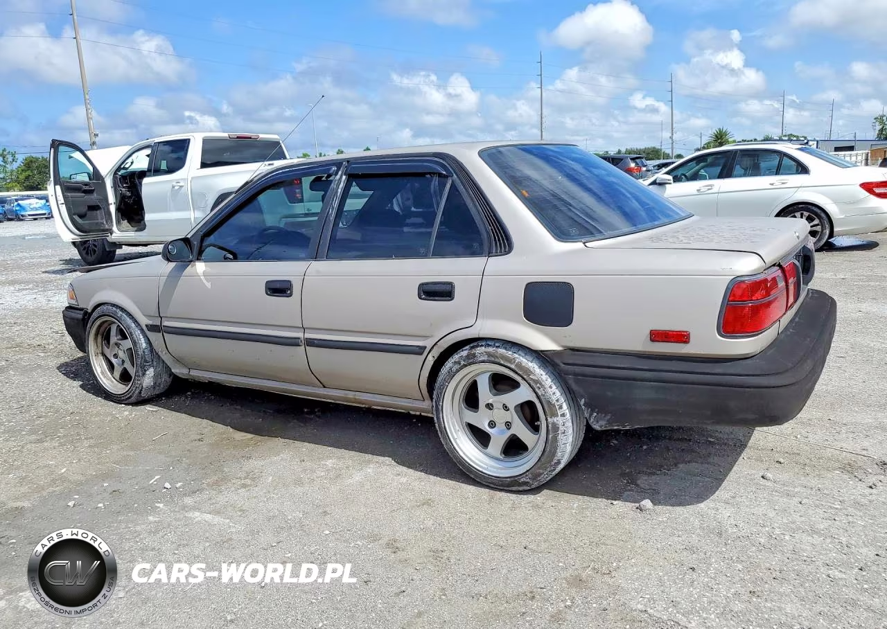 1991 Toyota Corolla Deluxe VIN:JT2AE94A3M3477404 - 2