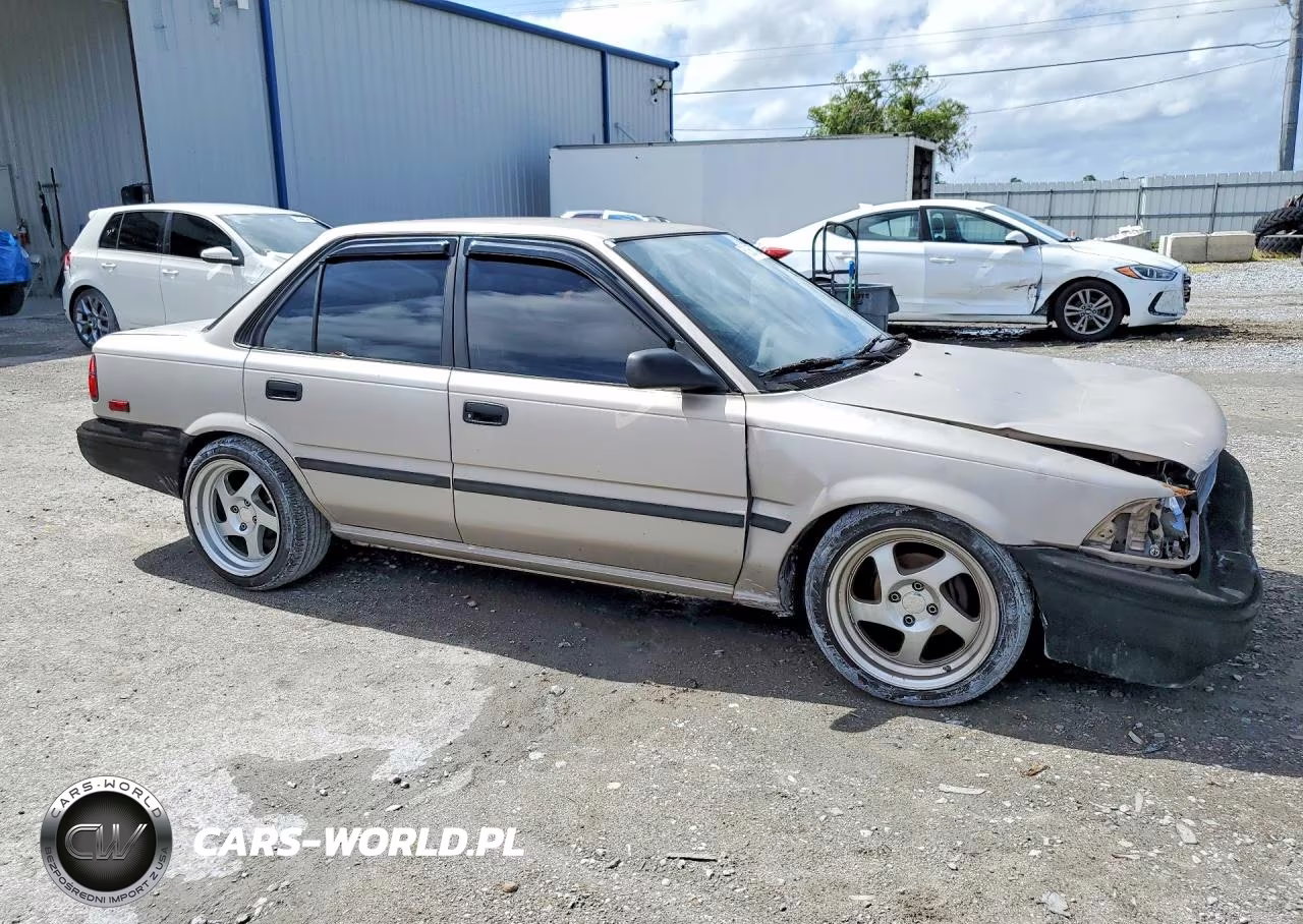 1991 Toyota Corolla Deluxe VIN:JT2AE94A3M3477404 - 4