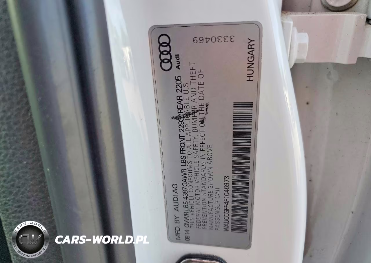 2015 Audi A3 Premium Plus VIN:WAUCCGFF4F1046973 - 12