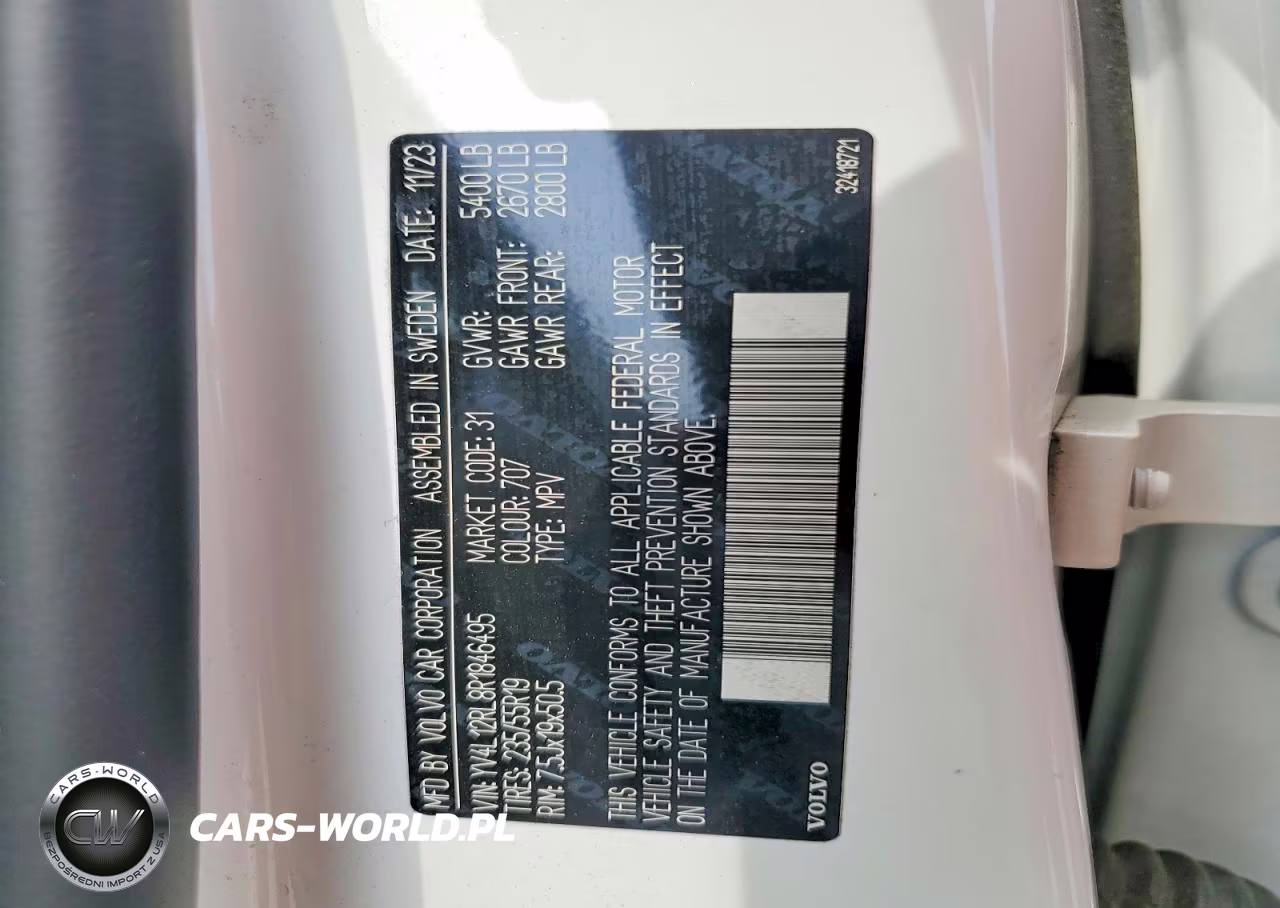 2024 Volvo Xc60 Plus VIN:YV4L12RL8R1846495 - 13