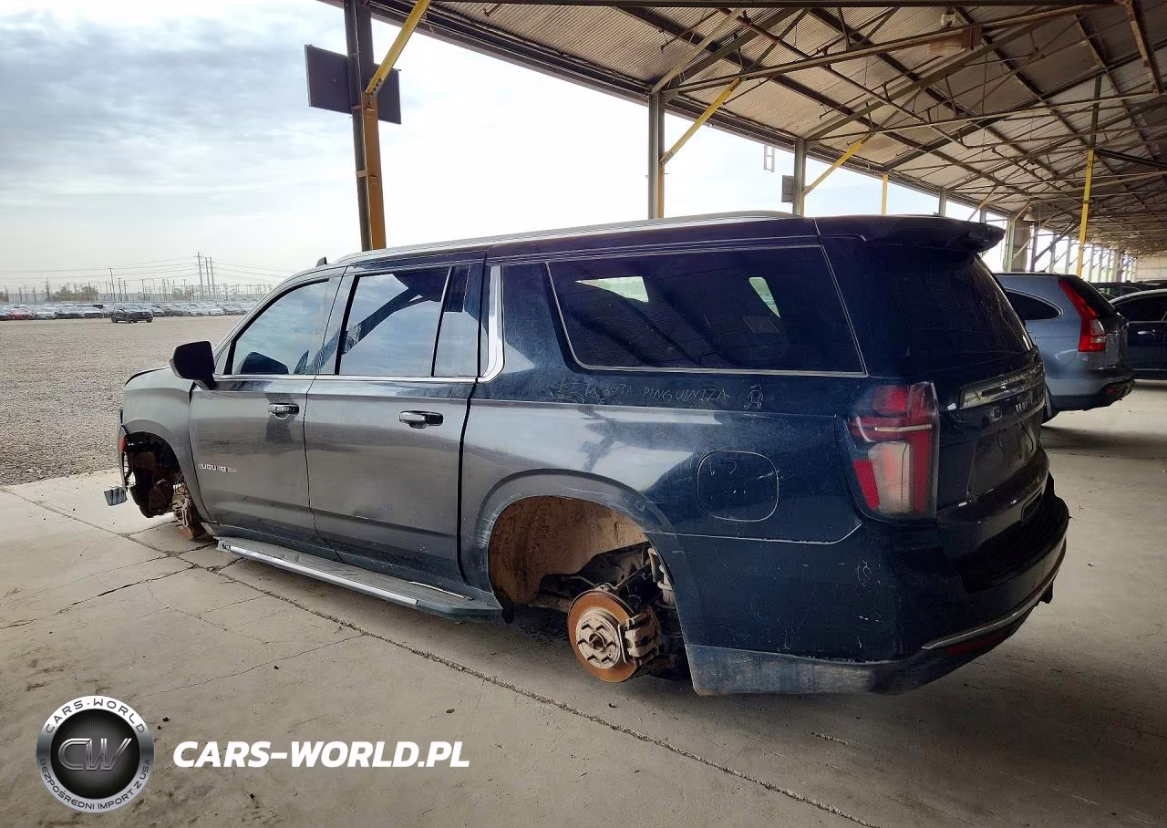 2021 Chevrolet Suburban K1500 Lt VIN:1GNSKCKD6MR238657 - 2