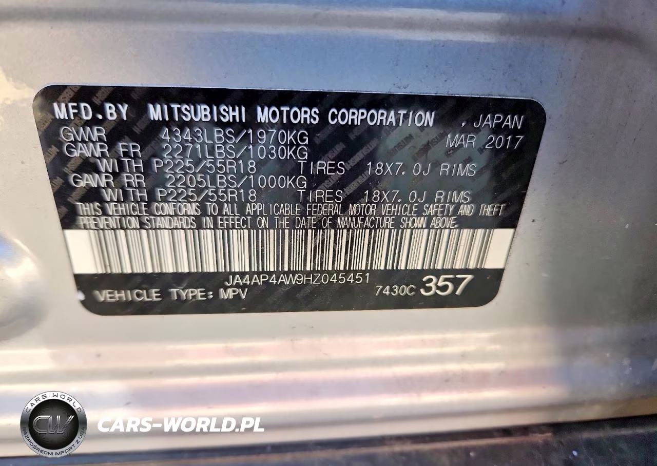 2017 Mitsubishi Outlander Sport Sel VIN:JA4AP4AW9HZ045451 - 14