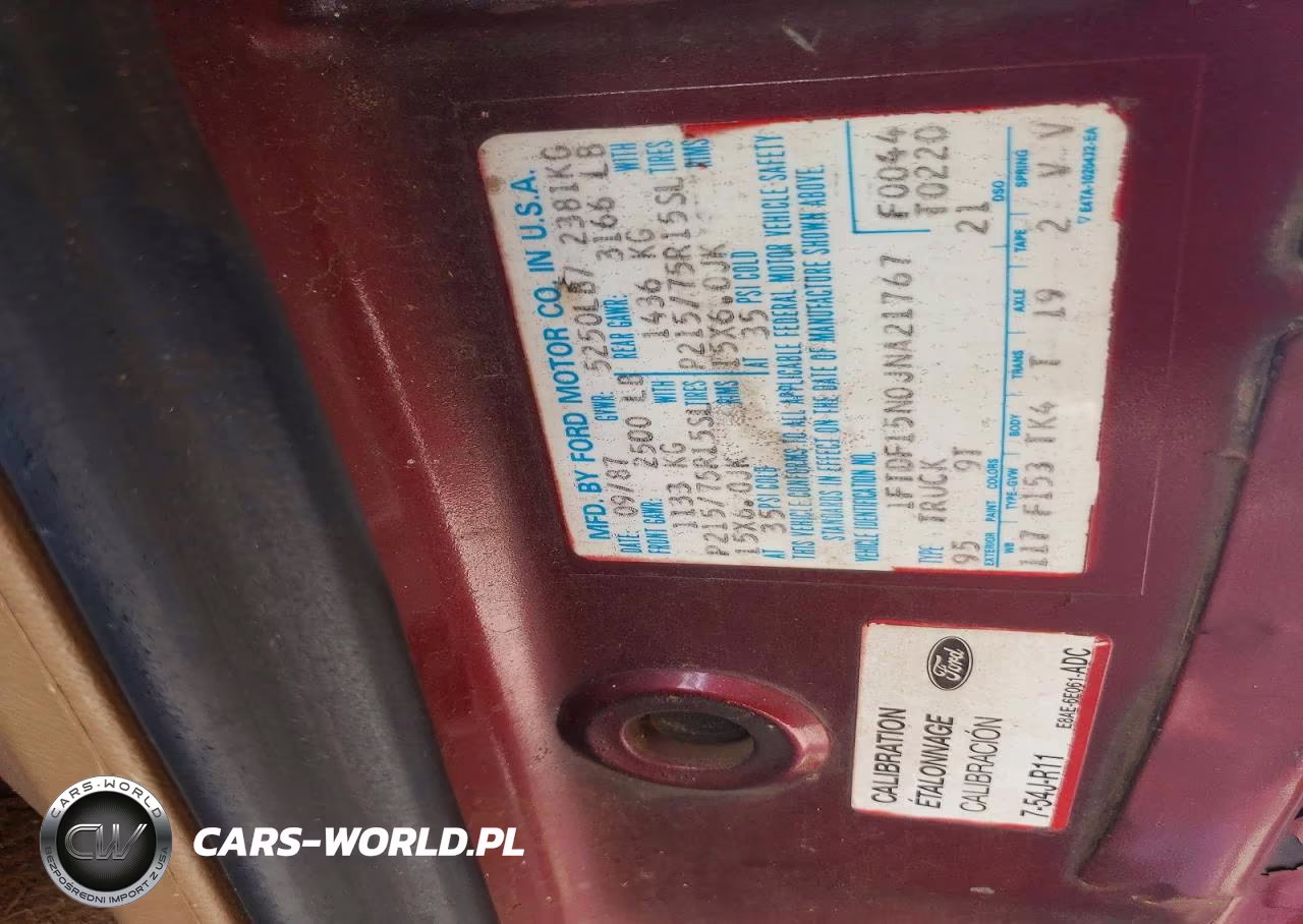 1988 Ford F150 VIN:1FTDF15N0JNA21767 - 12