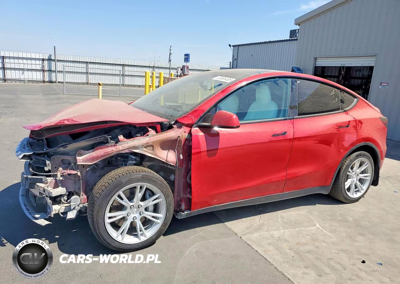 2021 Tesla Model Y VIN:5YJYGDEE5MF298000 - 1