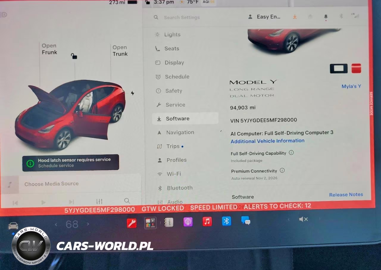 2021 Tesla Model Y VIN:5YJYGDEE5MF298000 - 9