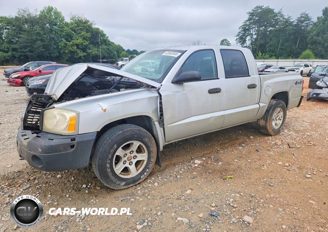 2005 Dodge Dakota Quad Slt VIN:1D7HW48N15S227997 - 1