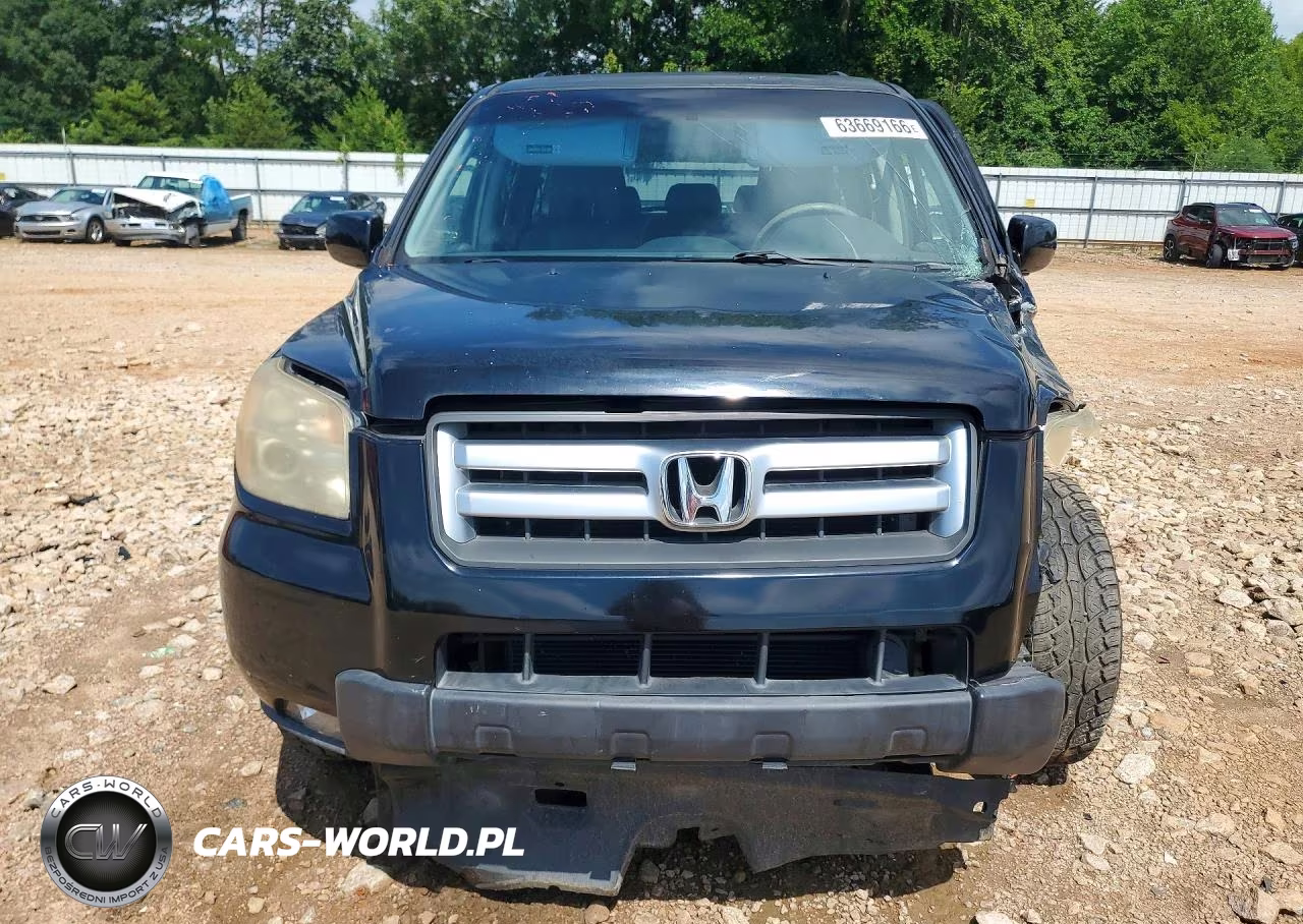2007 Honda Pilot Exl VIN:5FNYF28727B007803 - 5