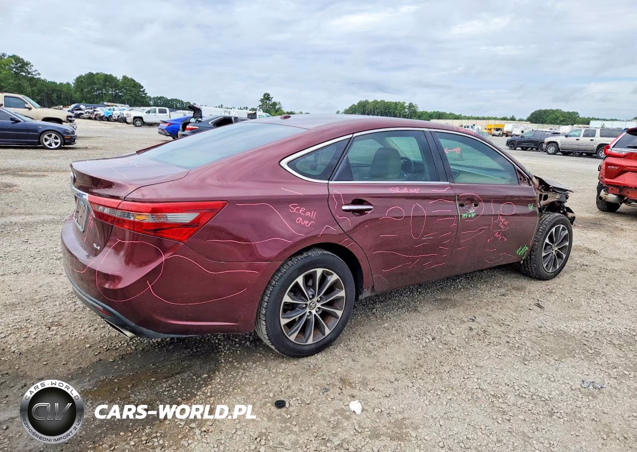 2016 Toyota Avalon Xle VIN:4T1BK1EB6GU201161 - 3