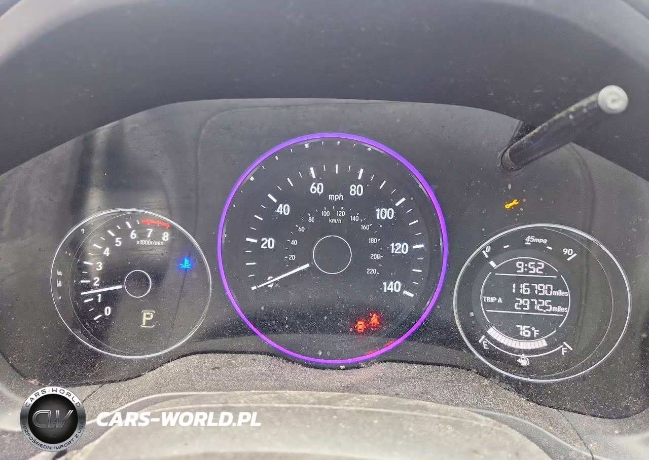 2018 Honda Hr-V Lx VIN:3CZRU6H38JG701535 - 9