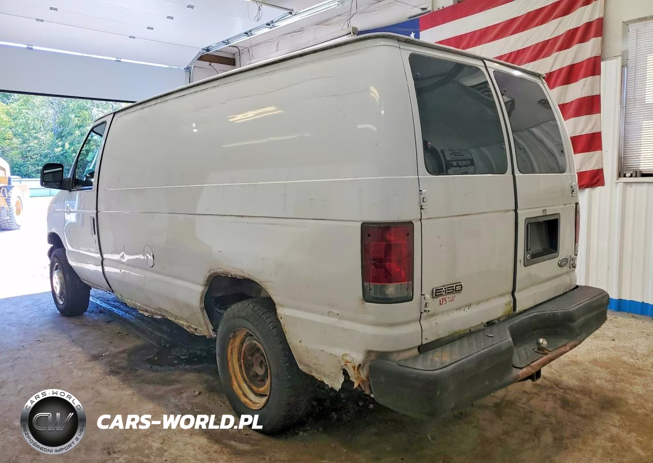 2007 Ford E150 Delivery Van VIN:1FTNE14W77DA57939 - 2