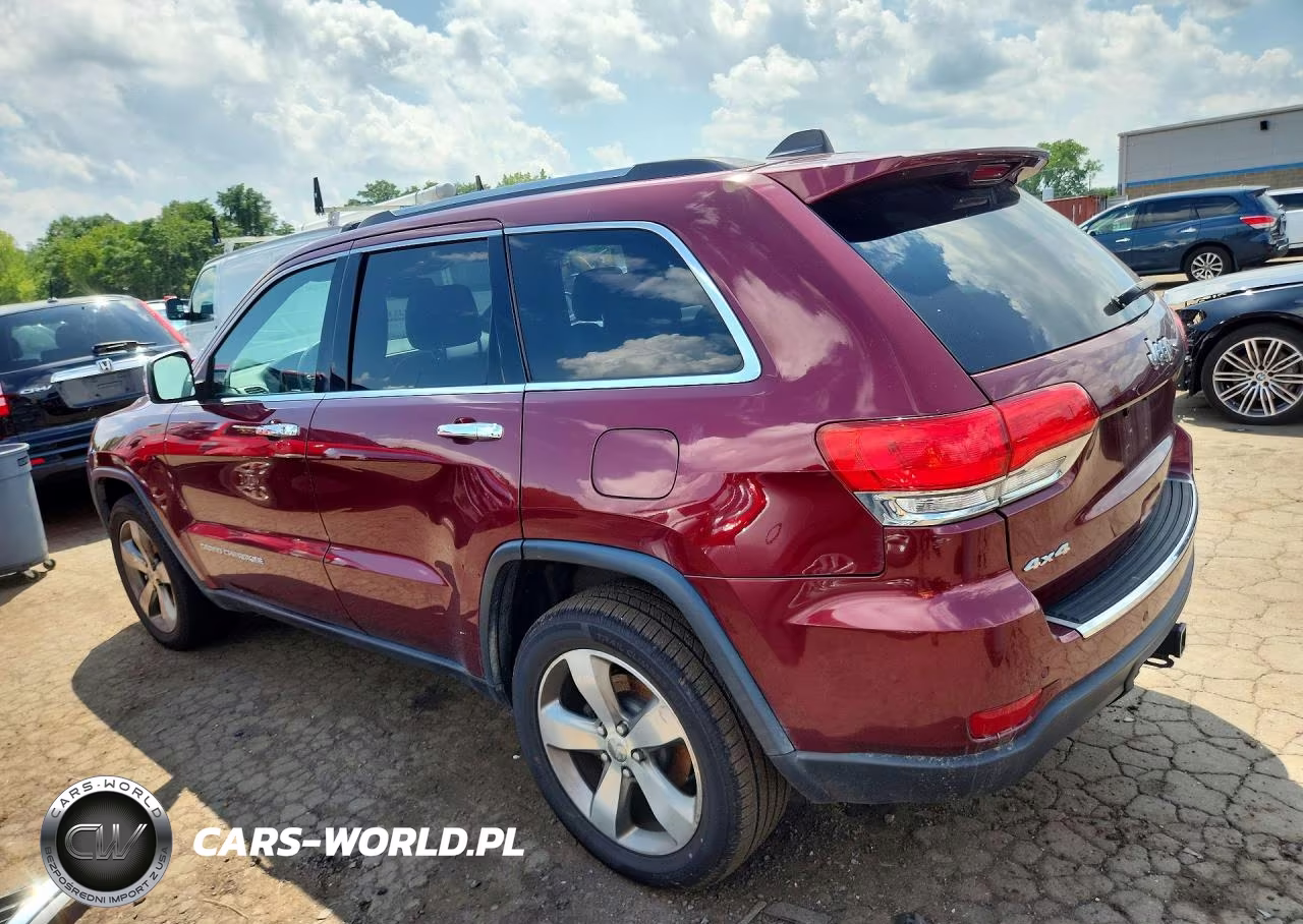 2016 Jeep Grand Cherokee Limited VIN:1C4RJFBG7GC376947 - 2