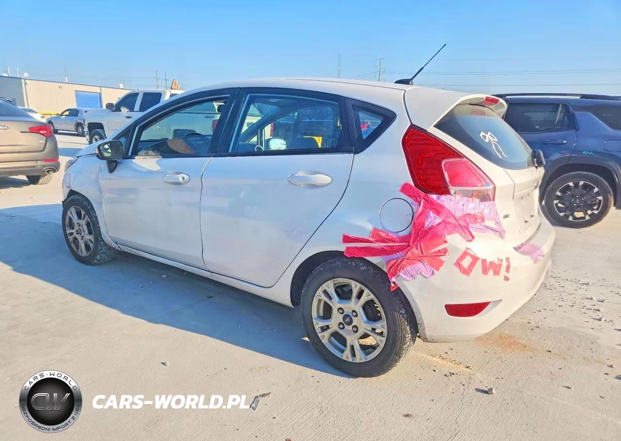 2014 Ford Fiesta Se VIN:3FADP4EJ8EM125604 - 2