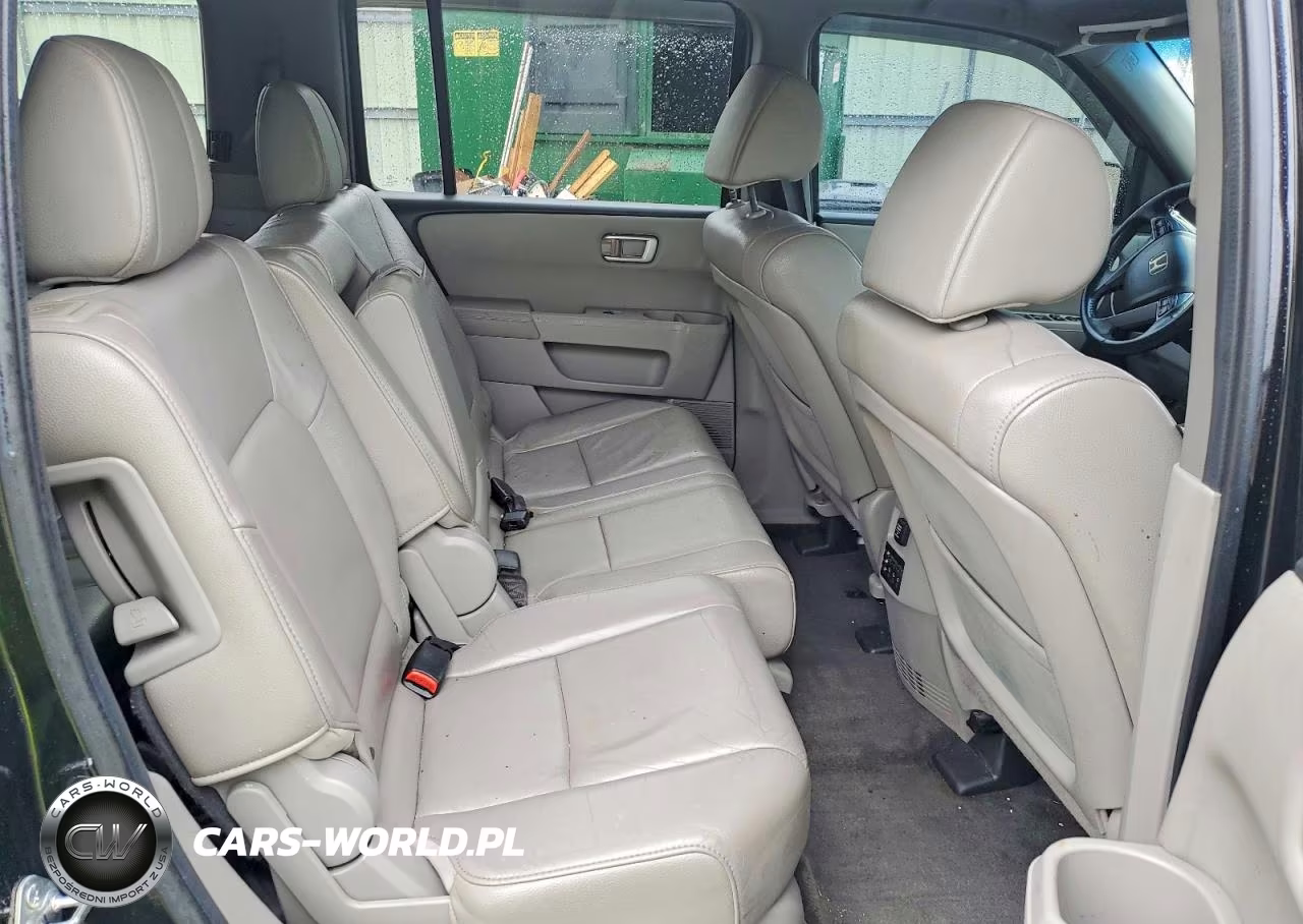 2012 Honda Pilot Exl VIN:5FNYF4H66CB046424 - 11