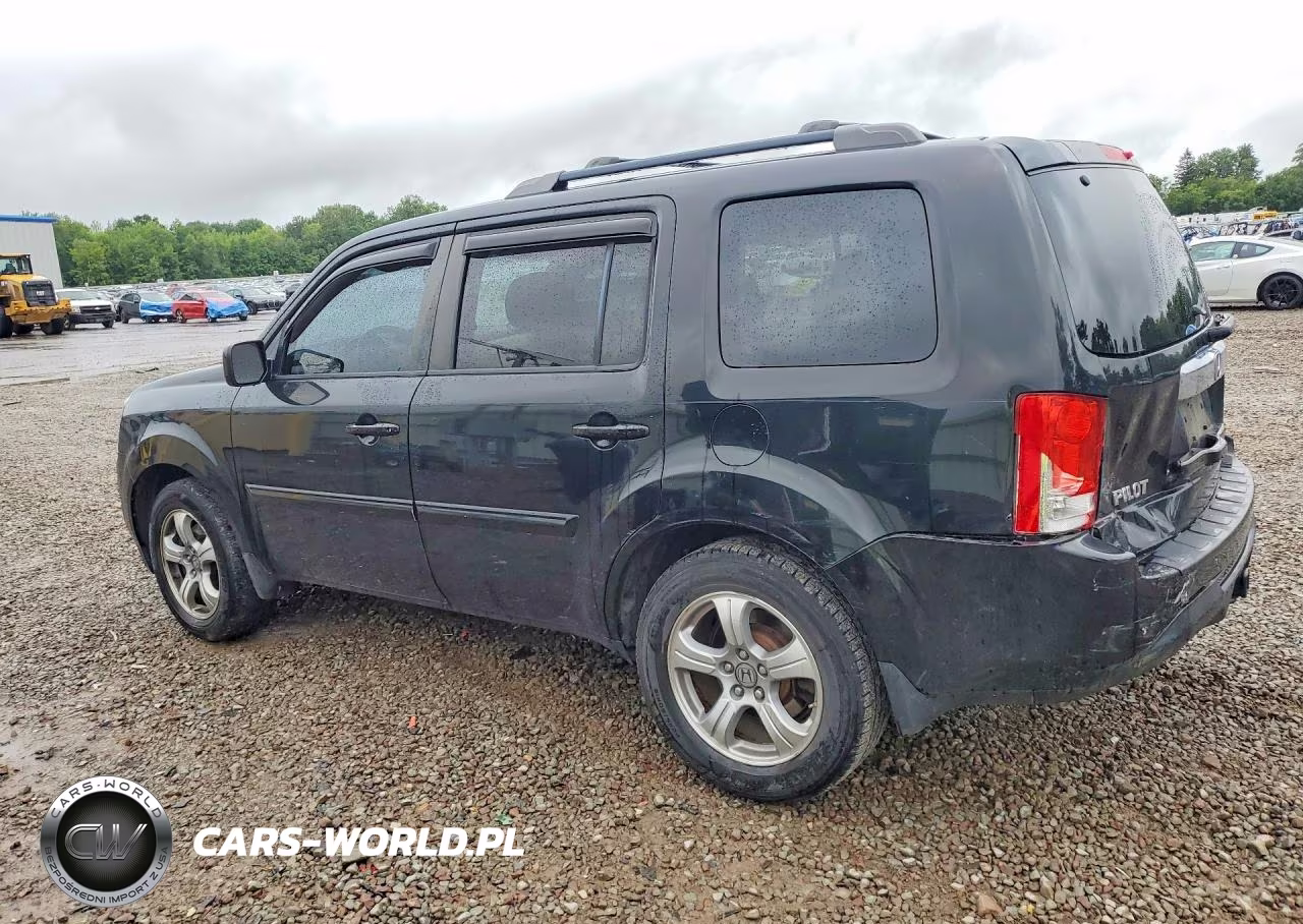 2012 Honda Pilot Exl VIN:5FNYF4H66CB046424 - 2