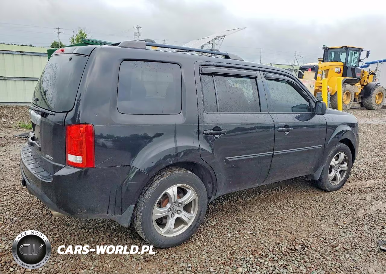 2012 Honda Pilot Exl VIN:5FNYF4H66CB046424 - 3