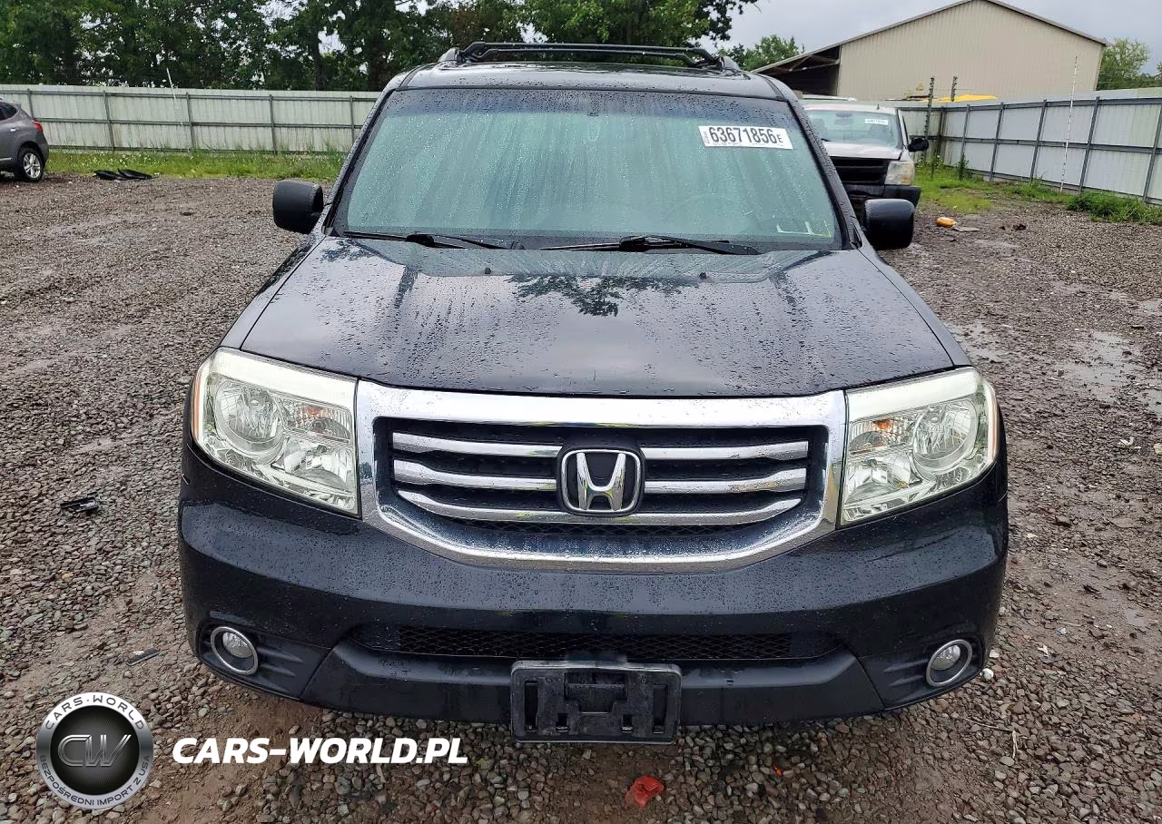 2012 Honda Pilot Exl VIN:5FNYF4H66CB046424 - 5