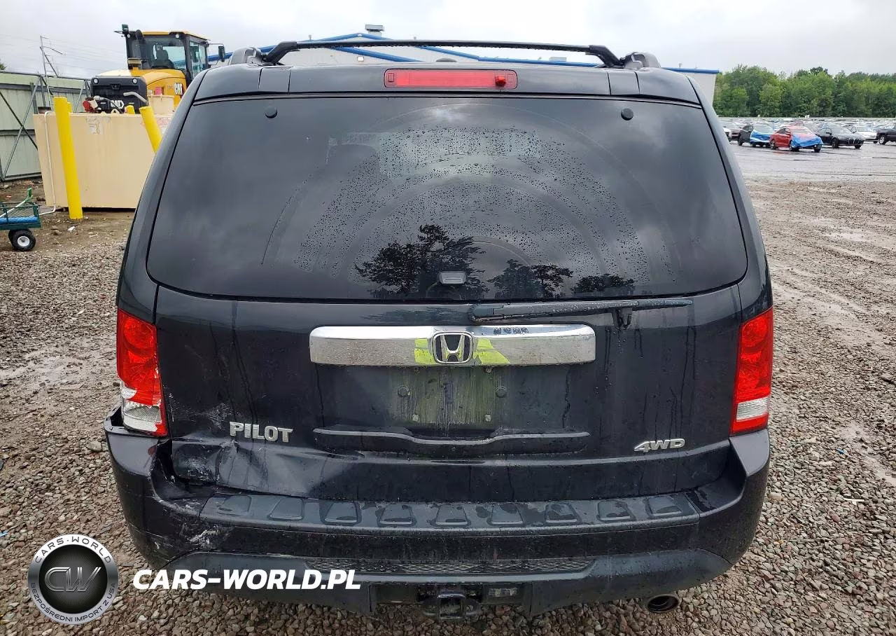 2012 Honda Pilot Exl VIN:5FNYF4H66CB046424 - 6