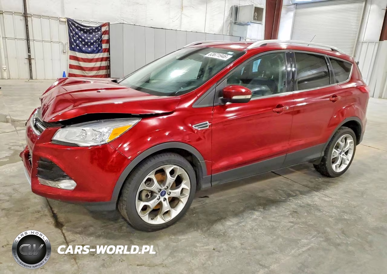 2014 Ford Escape Titanium VIN:1FMCU9J93EUB99091 - 1