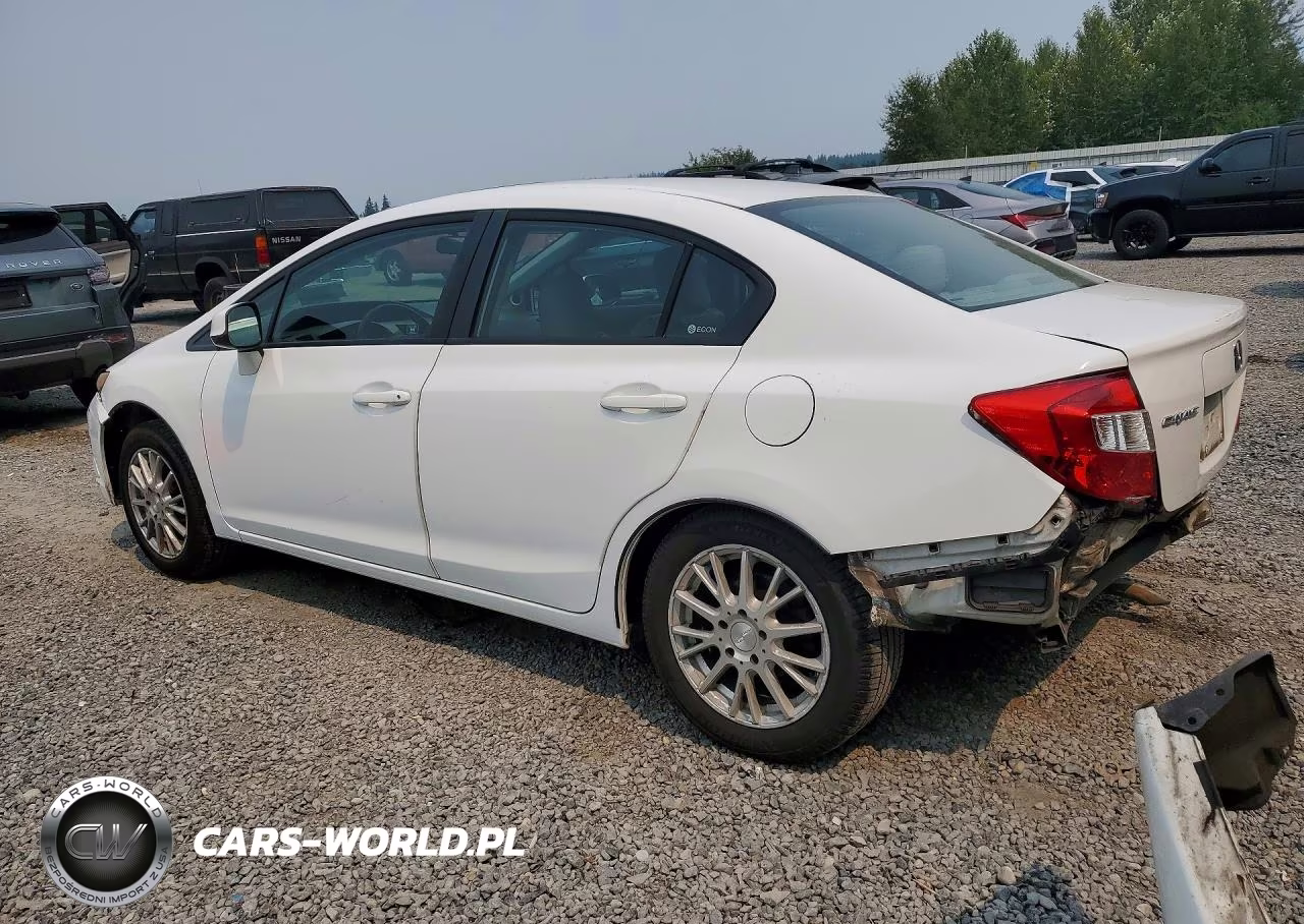 2012 Honda Civic Coupe Dx Autom VIN:2HGFB2F98CH307908 - 2