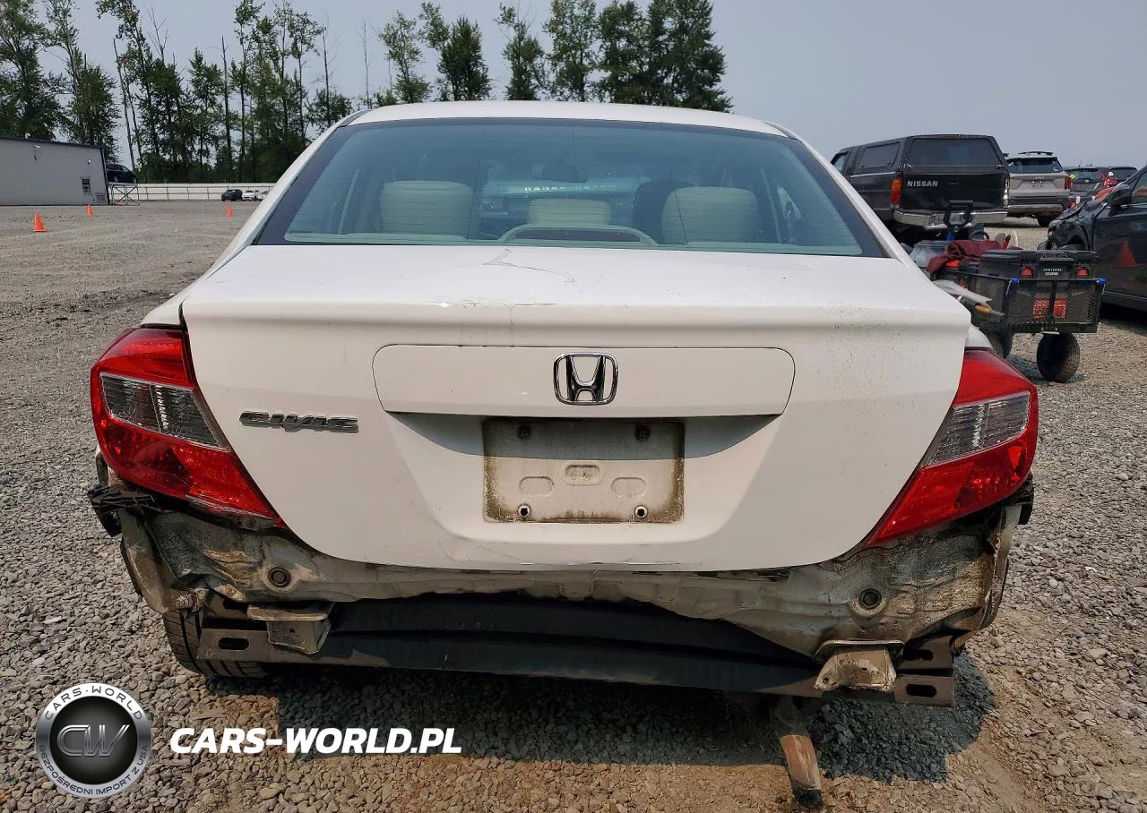 2012 Honda Civic Coupe Dx Autom VIN:2HGFB2F98CH307908 - 6