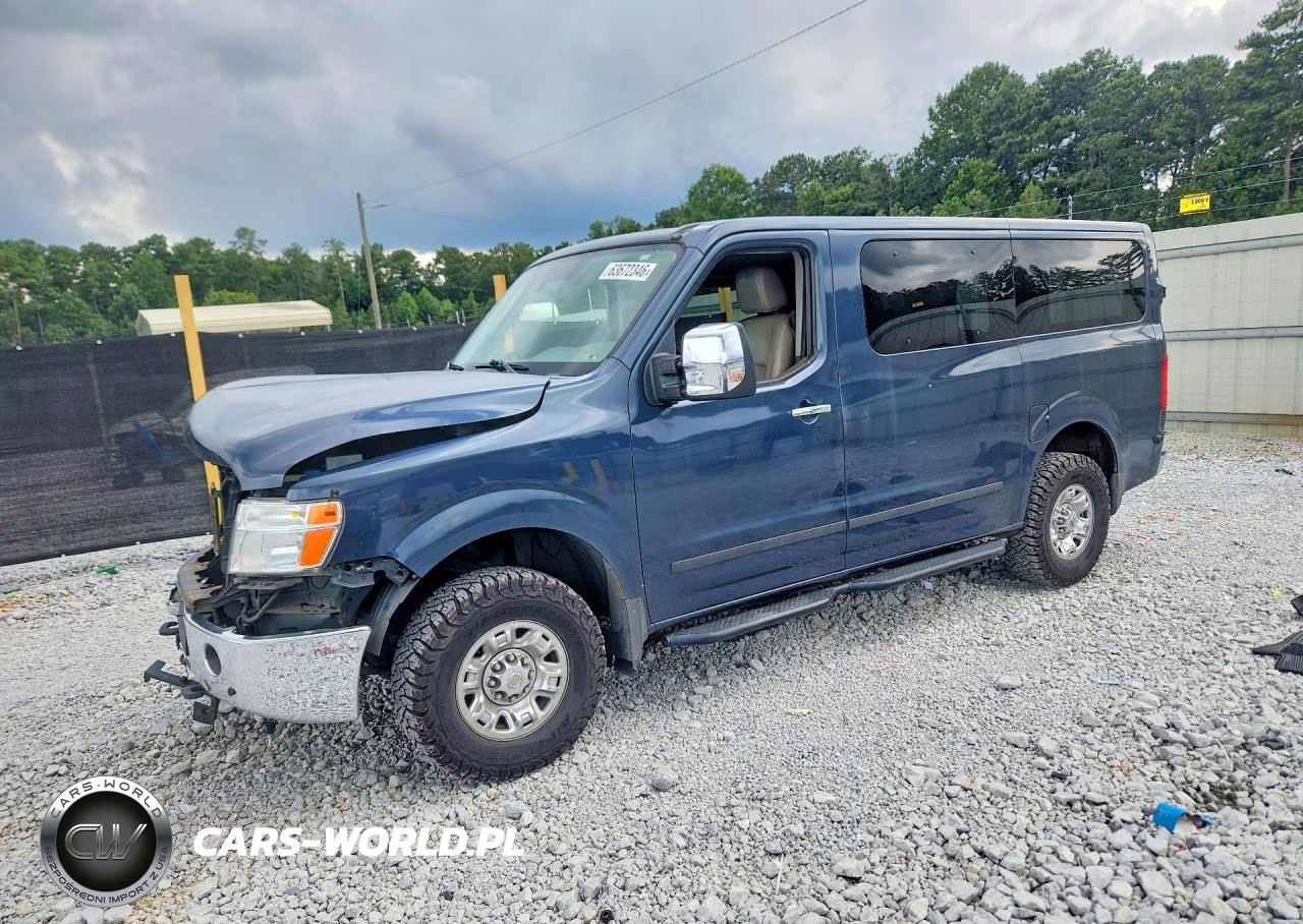 2018 Nissan Nv 3500 Hd Sl VIN:5BZAF0AA1JN850542 - 1