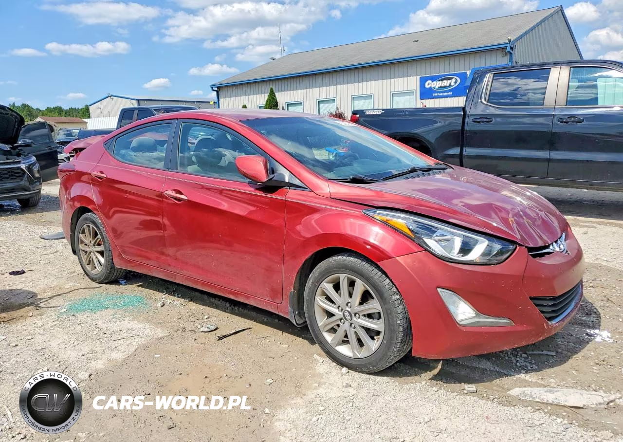 2014 Hyundai Elantra Se VIN:5NPDH4AE9EH495269 - 4
