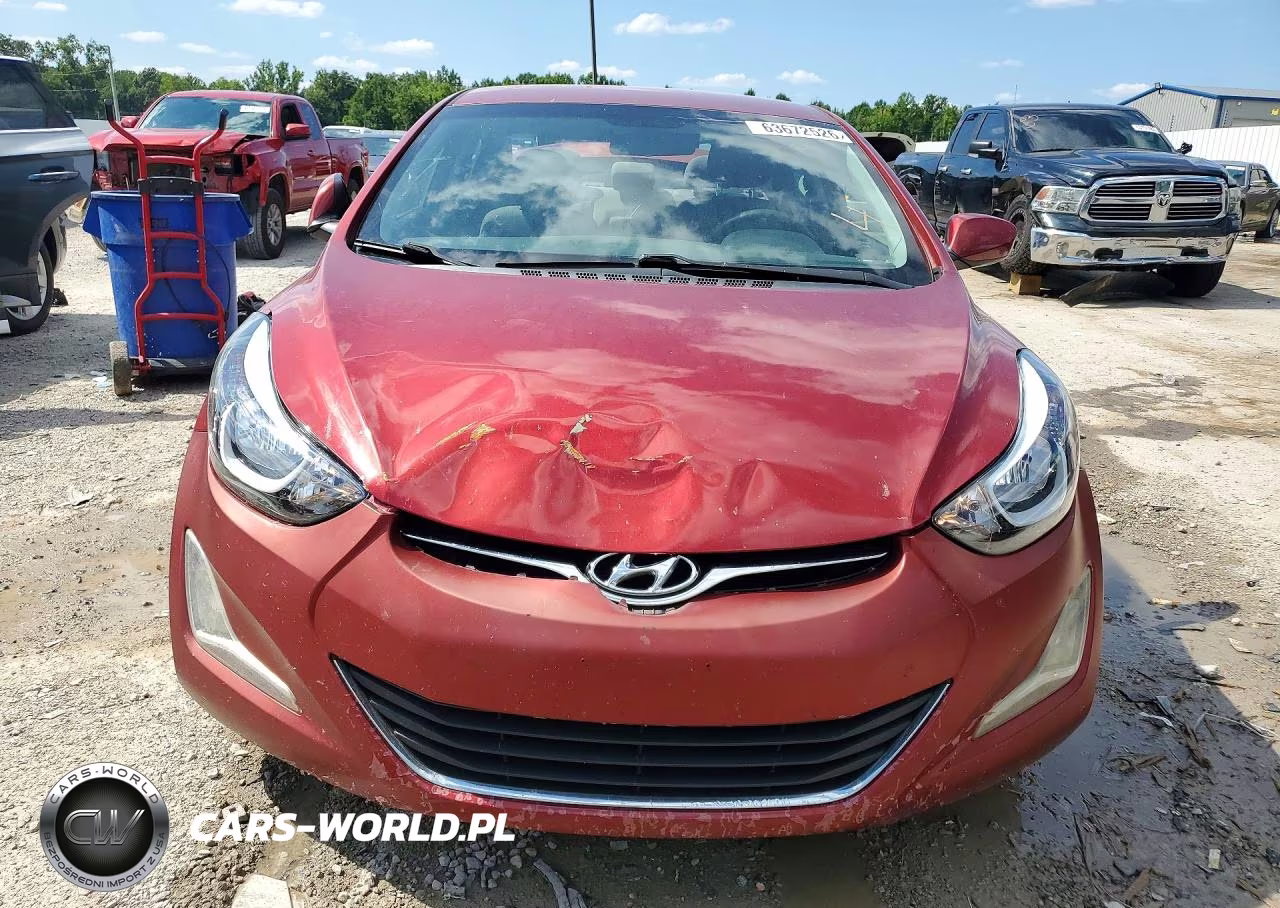 2014 Hyundai Elantra Se VIN:5NPDH4AE9EH495269 - 5