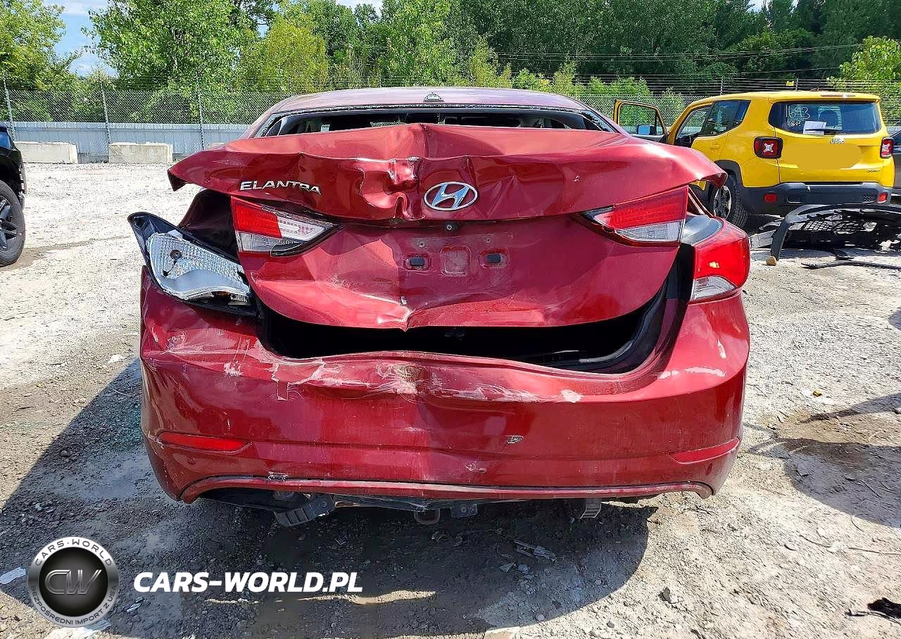 2014 Hyundai Elantra Se VIN:5NPDH4AE9EH495269 - 6
