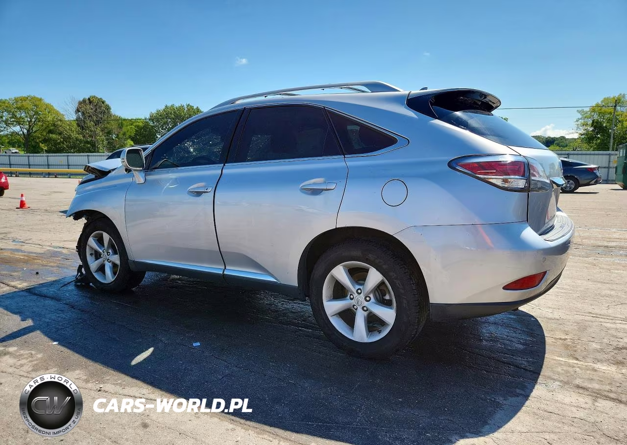 2013 Lexus Rx 350 Base VIN:2T2BK1BA2DC225512 - 2