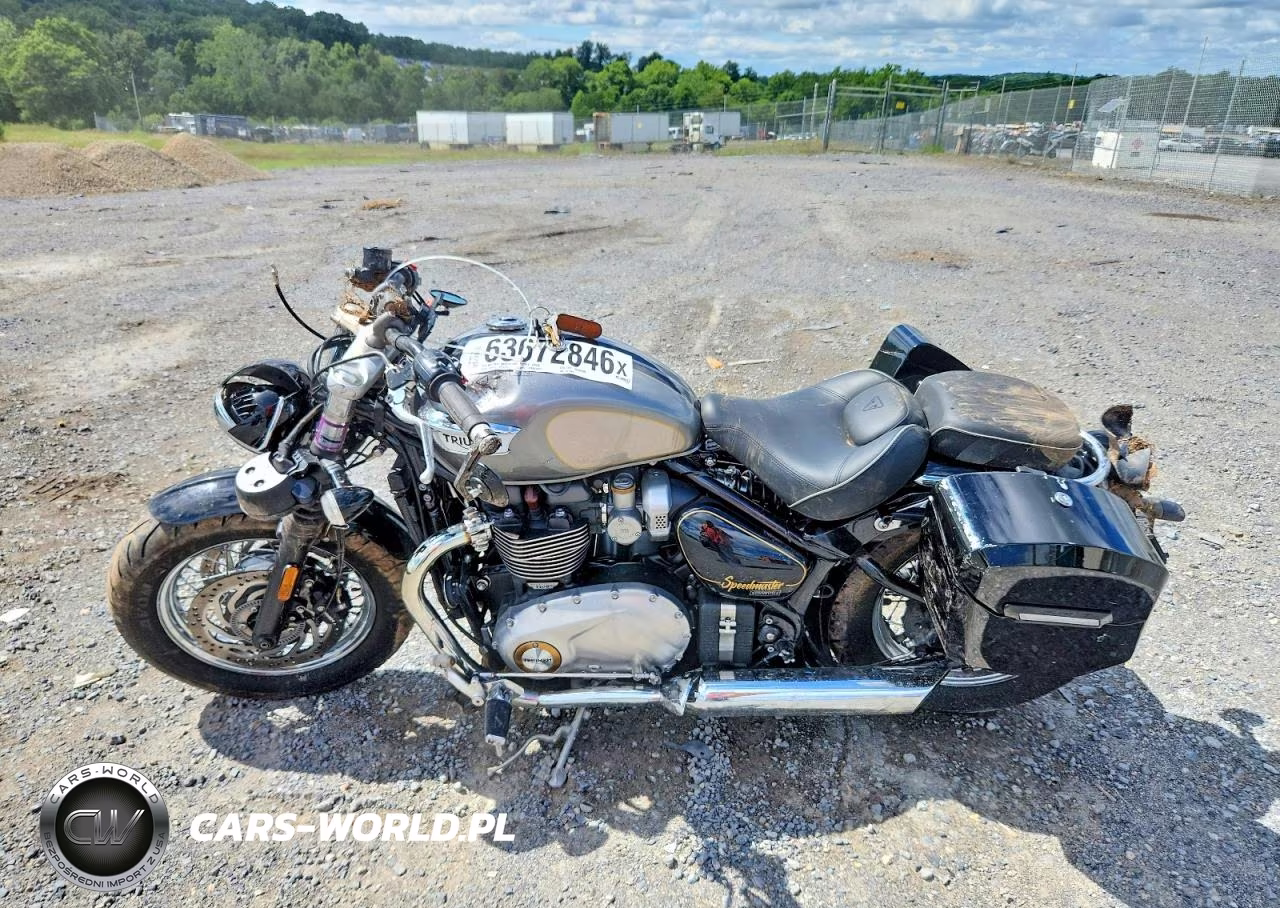 2022 Triumph Motorcycle Bonneville Speedmaster VIN:SMTD46HL3NTAY7846 - 3
