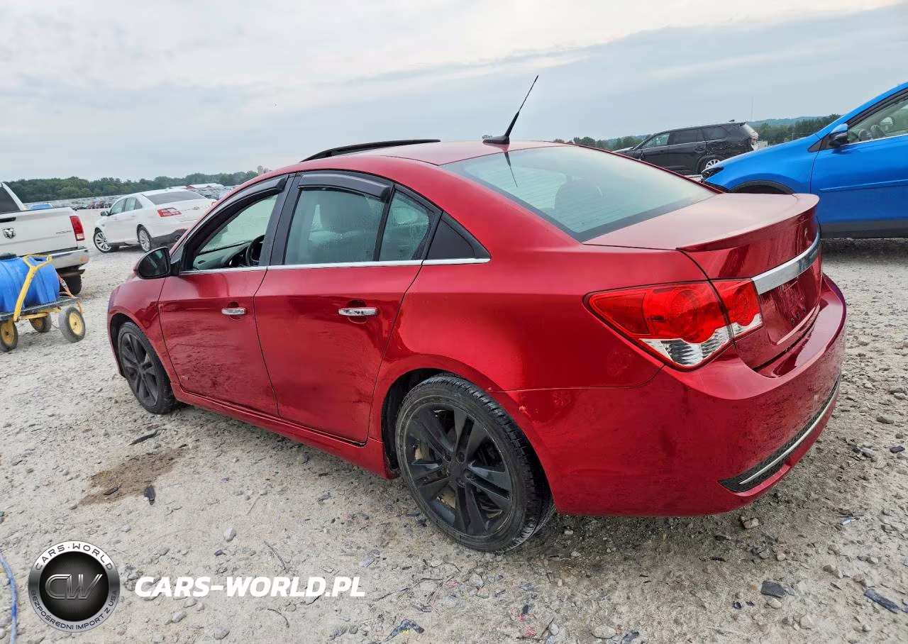 2011 Chevrolet Cruze Ltz VIN:1G1PH5S92B7170380 - 2