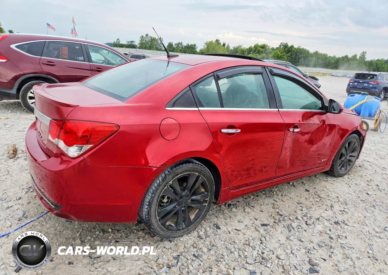 2011 Chevrolet Cruze Ltz VIN:1G1PH5S92B7170380 - 3