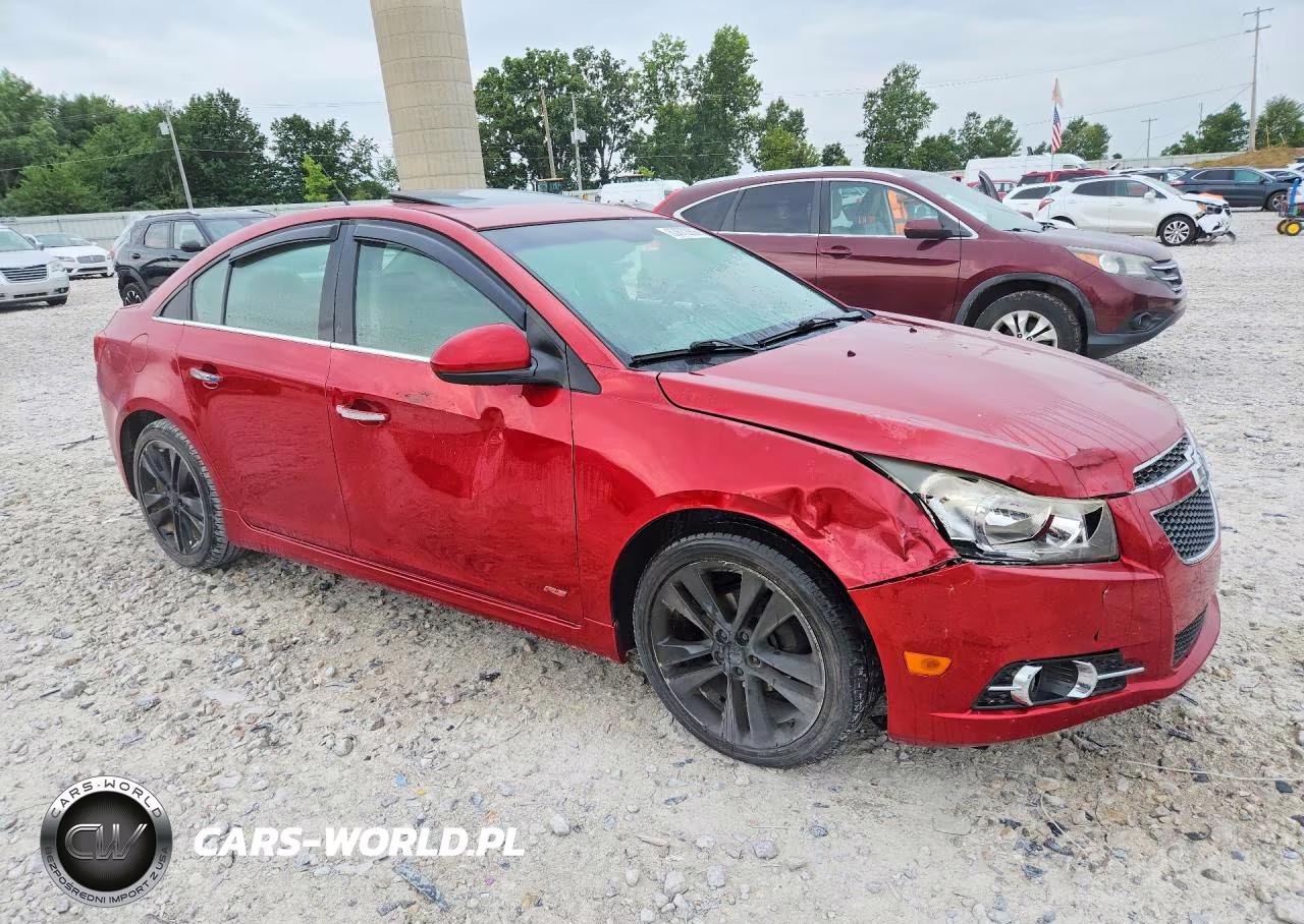 2011 Chevrolet Cruze Ltz VIN:1G1PH5S92B7170380 - 4