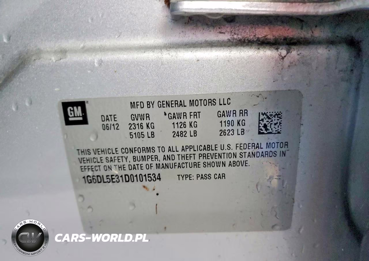 2013 Cadillac Cts Performance Collection VIN:1G6DL5E31D0101534 - 12