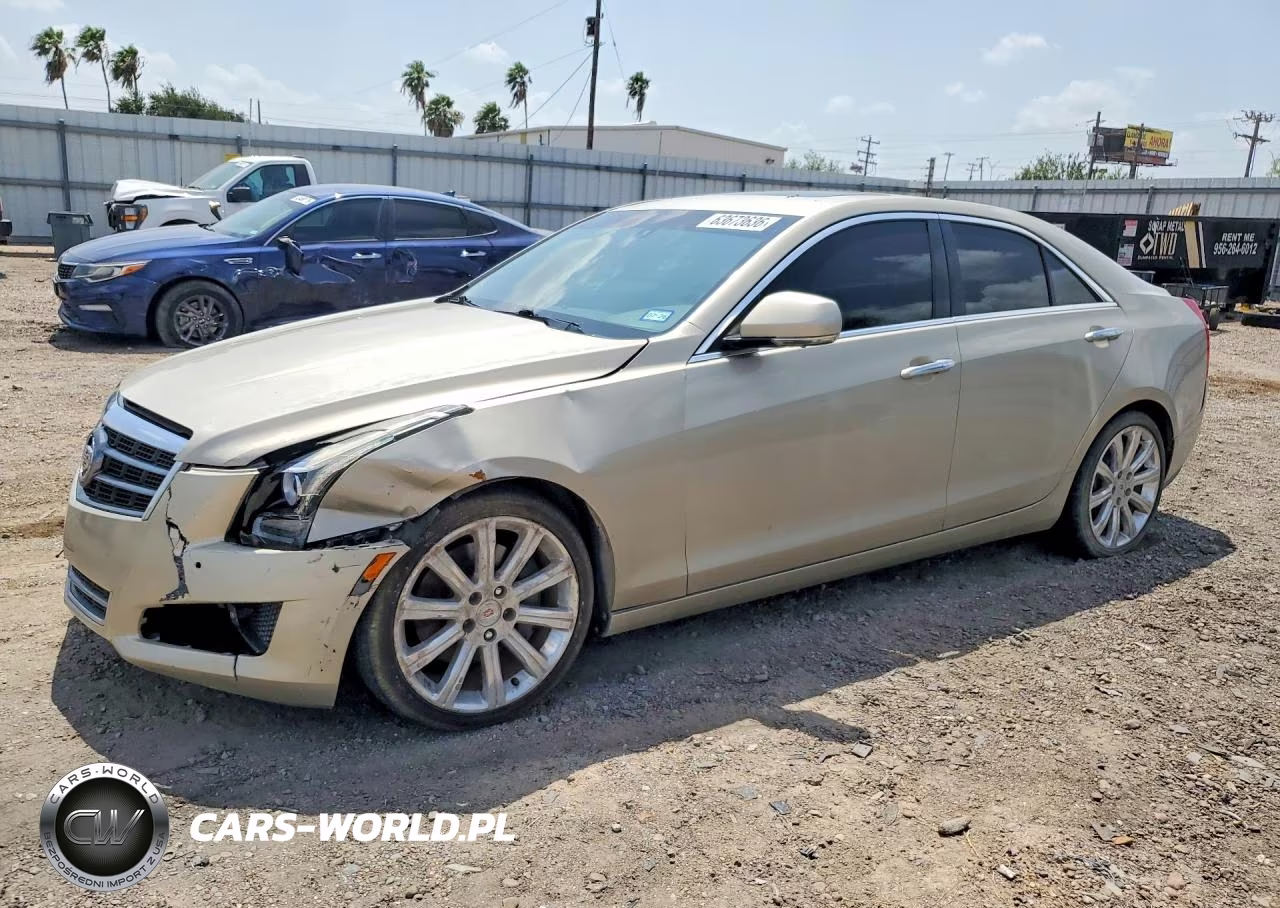 2014 Cadillac Ats Luxury VIN:1G6AB5RX1E0164136 - 1