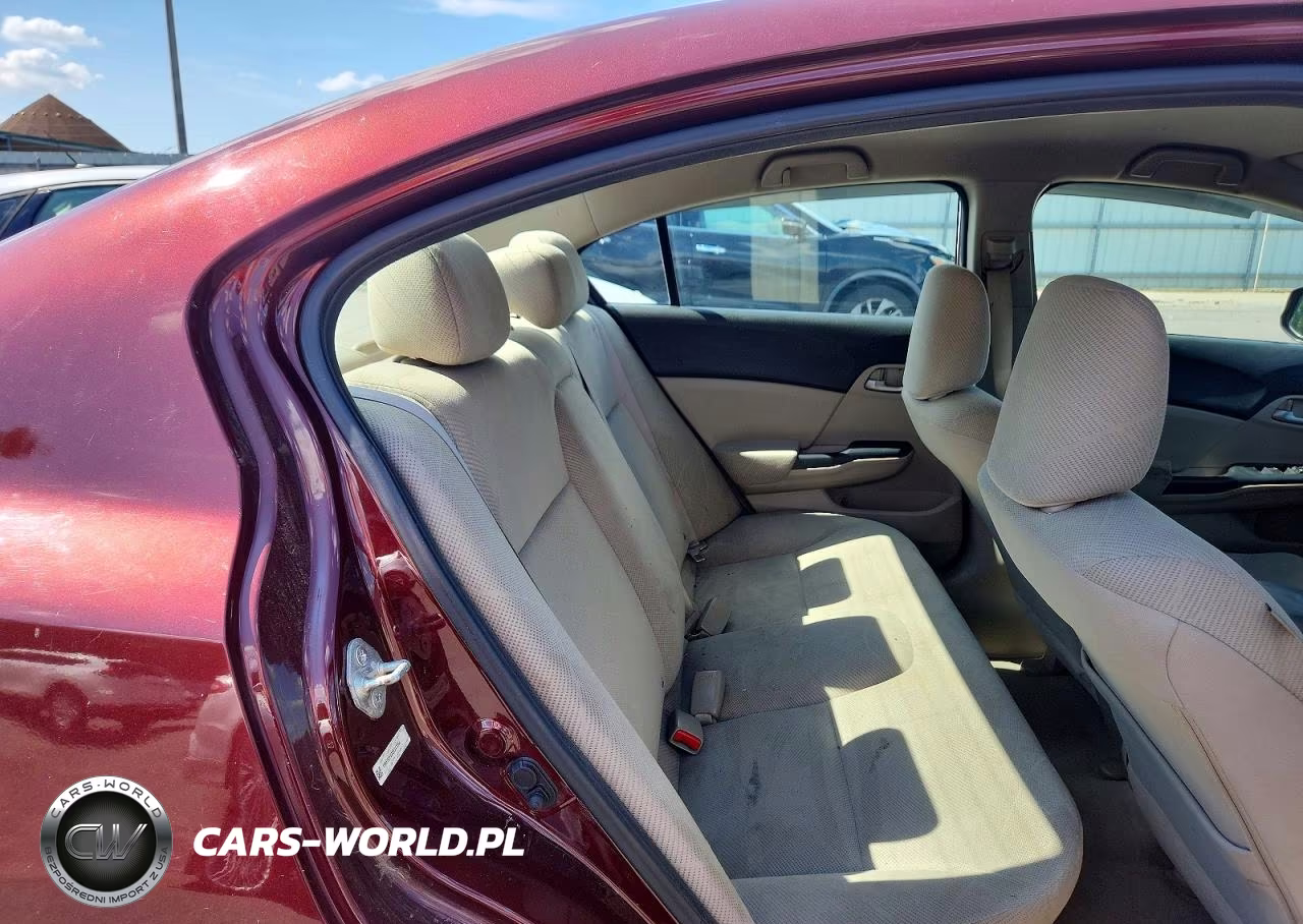 2012 Honda Civic Lx VIN:19XFB2F52CE317664 - 10