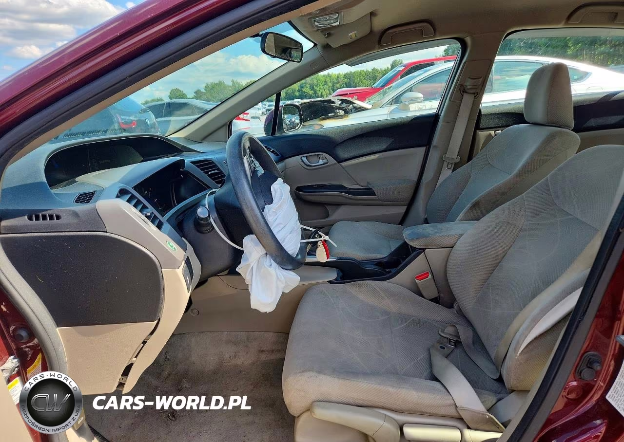 2012 Honda Civic Lx VIN:19XFB2F52CE317664 - 7